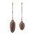 Kenneth Ludwig Chicago Wooden Pine Cone Ornament Set of 24  5" & 5.75"H For Sale - Image 4 of 6