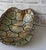 Italian Vietri Italian Tortoise Shell Glass Bowl, Made in Turkey For Sale - Image 3 of 8