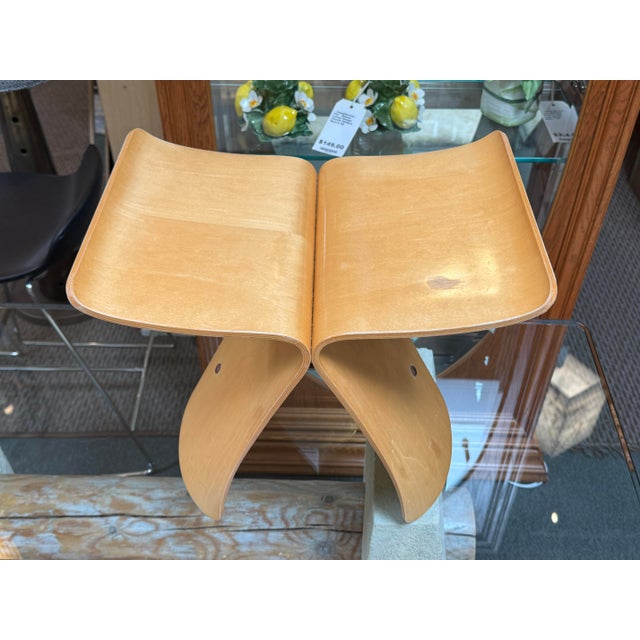Sori Yanagi for Tendo Mokko Butterfly Stool, Vintage For Sale - Image 10 of 12