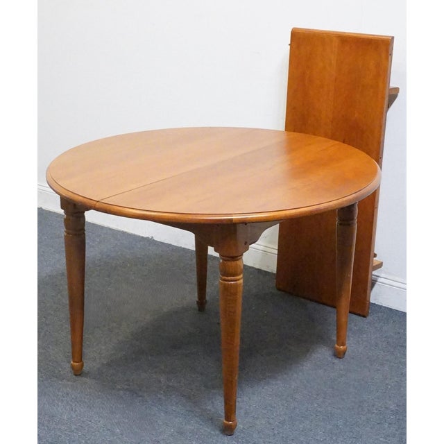 Thomasville Furniture Solitaire Collection Early American Style 62" Dining Table 23221-711 For Sale - Image 10 of 12