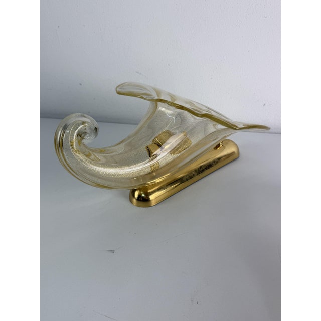 Murano Glass Cornucopia Wall Lamps, 1960s, Set of 2 For Sale - Image 15 of 16