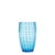 Contemporary Zafferano 15oz Perle Beverage Glasses (Set of 2) - Aquamarine For Sale - Image 3 of 3