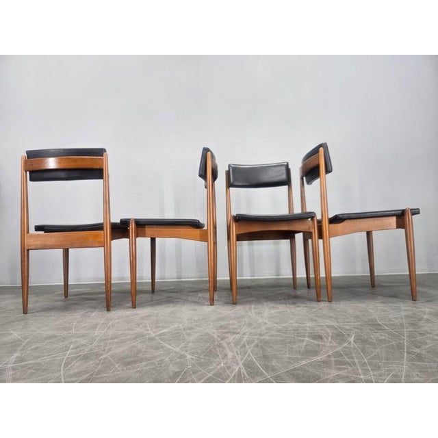 Mid-Century Modern Mid-Century Dining Chairs, Denmark, 1970s, Set of 4 For Sale - Image 3 of 13