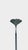 Hudson Valley Lighting Folly Beach 32 in. 1 Light Pendant in Verdigris Finish For Sale In New York - Image 6 of 10