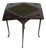 19th Century Square Game Table in Mahogany Wood, Italy For Sale