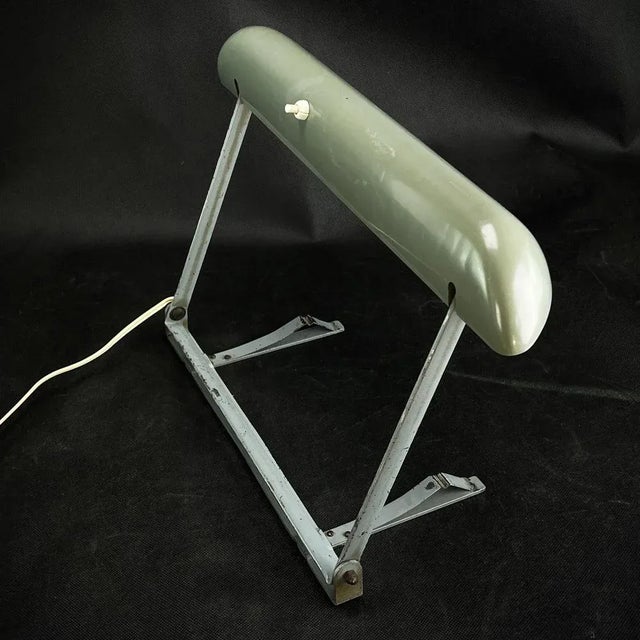 Philips Table or Work Lamp attributed to Charlotte Perriand for Philips, 1950s For Sale - Image 4 of 9