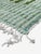 Contemporary Green Moroccan Rug Handmade Striped Rug - 10 X 8.4 Ft For Sale - Image 3 of 8