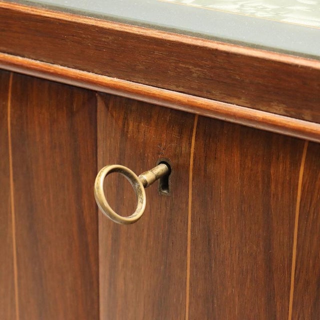 Small Wooden Sideboard, 1950s-1960s For Sale - Image 5 of 9