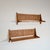 Mid-Century Wall Shelves with Woven Back Panel from Úluv, 1960s, Set of 2 For Sale - Image 3 of 12