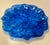 Hollywood Regency Huge Blue Acrylic Faux Tortoise Tray, 1970 For Sale - Image 3 of 9