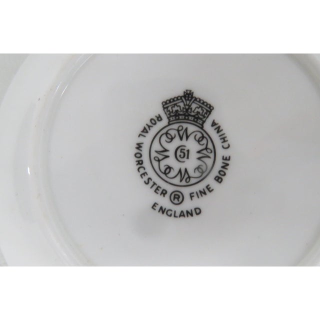Royal Worcester Bone China 2pc Box Set Bournemouth Pin Dish and Posy Vase 4954b For Sale - Image 14 of 14