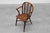 English Windsor Armchair with Oak Seat and Spindle Back, 1800s For Sale - Image 10 of 13