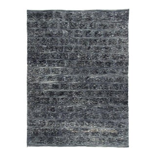 Premium Hand-Knotted Moroccan Wool Rug | 11'10" X 8'8" | One of a Kind For Sale