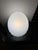 1970s Large Vintage Table Lamp in Murano Opaline Glass and Metal in the style of Leucos and VeArt, Italy, 1970s For Sale - Image 5 of 15