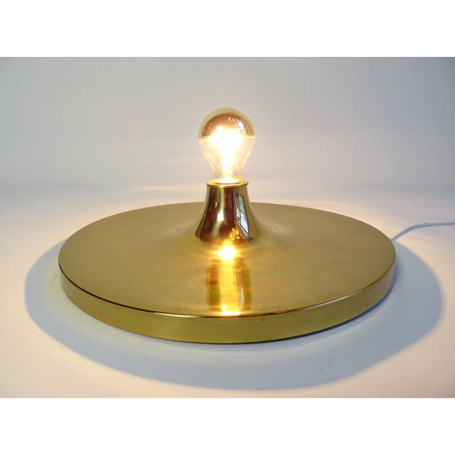 Wall/ceiling lamp by cosack in brass. Germny/1960s requires one e27 (us e26) light bulb. Works with both 120/220v. Very...