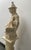 Vintage Chinoiserie Statue 50” Musician on Pedestal For Sale - Image 4 of 11