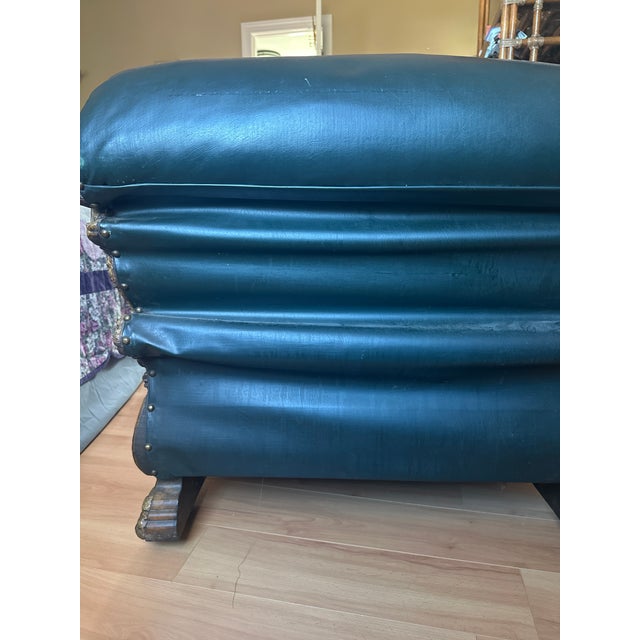 Late 19th Century Lion Head Chaise For Sale In Richmond - Image 6 of 7