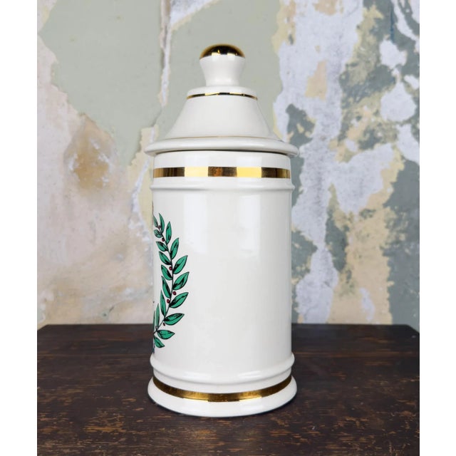 1980s Apothecary Jar For Sale - Image 4 of 8