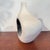 Vintage Italian White and Black Ceramic Vase with Organic Abstract, 1980s For Sale - Image 12 of 18