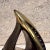 Mid-Century Modern 1950s Ben Seibel Teardrop Brass Flame Bookend Pair For Sale - Image 3 of 11