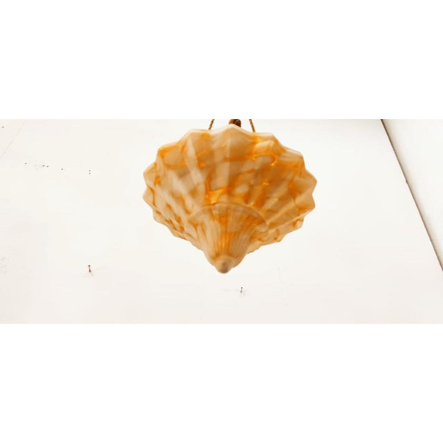 Murano Glass Suspension with Silk Rope Cables For Sale - Image 15 of 18