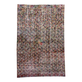 Vintage Turkish Sivas Rug - 06'01 X 09'03 For Sale