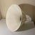 Eggshell ivory off white color, English box pleat style softback shade Self single fold trim top & bottom Lined in white...