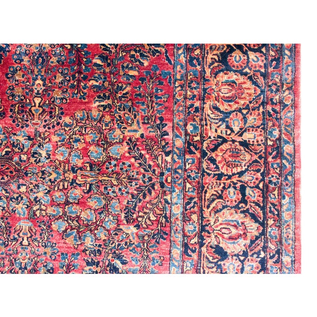 Early 20th Century Persian Sarouk Rug For Sale - Image 4 of 15