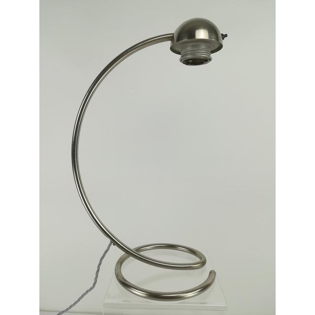 Metal Table Lamp from Schanzenbach & Co, 1930s For Sale - Image 7 of 11