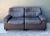 Mid-Century Modern Vintage De Sede Leather Two-Seater Sofa For Sale - Image 3 of 16