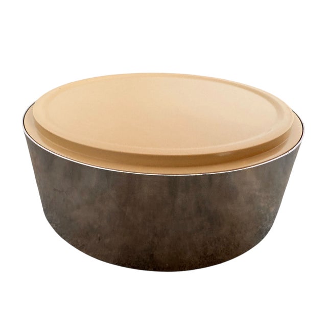 1970s MCM 1970s Chrome Nesting Ashtrays For Sale - Image 5 of 13