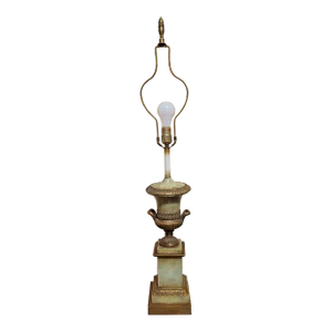 1970s Ceramic Pedestal Lamp