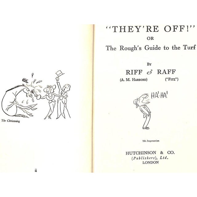 Traditional "They're Off! Or the Rough's Guide to the Turf" Riff & Raff For Sale - Image 3 of 10