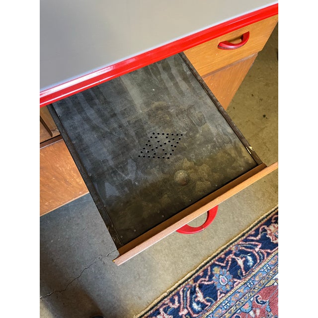 Art Deco Baker's Cabinet. For Sale - Image 4 of 12