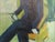 1957 Mid-Century Modern 'A Moment Alone' Vintage Original Figurative Portrait Oil Painting, Framed For Sale - Image 10 of 13