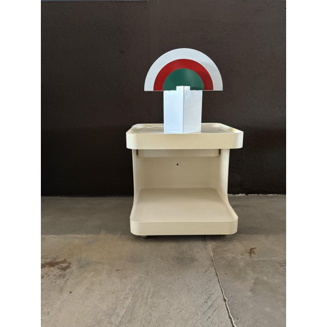 Postmodern "No Neon" lamp by Swedish manufacturer Borens, 1980s. The lamp can be used both as aTable Lamp and a Wall lamp....