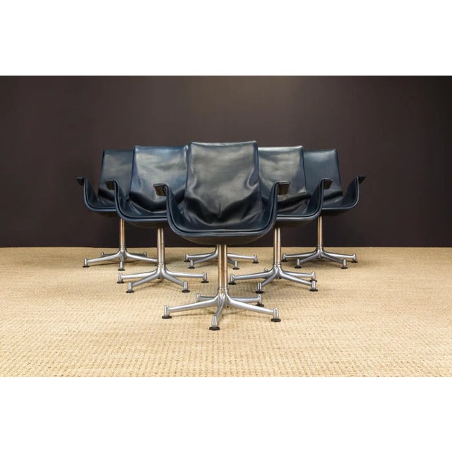 A gorgeous set of six original (early year productions) of the classic low-back 'bucket' versions of the Model FK-6725...