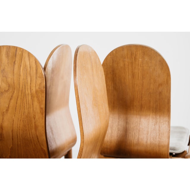 1970s Vintage Scandinavian Dining Chairs, 1970s, Set of 4 For Sale - Image 5 of 15