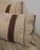 Pair of Striped 19Thc Linen Bolster Pillows For Sale - Image 4 of 6