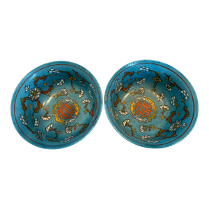 Pair of Antique Qing Dynasty Bowls