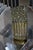 Silver Brutalist Aluminium Ceiling Light with Handmade Textured Glass, 1980 For Sale - Image 8 of 14
