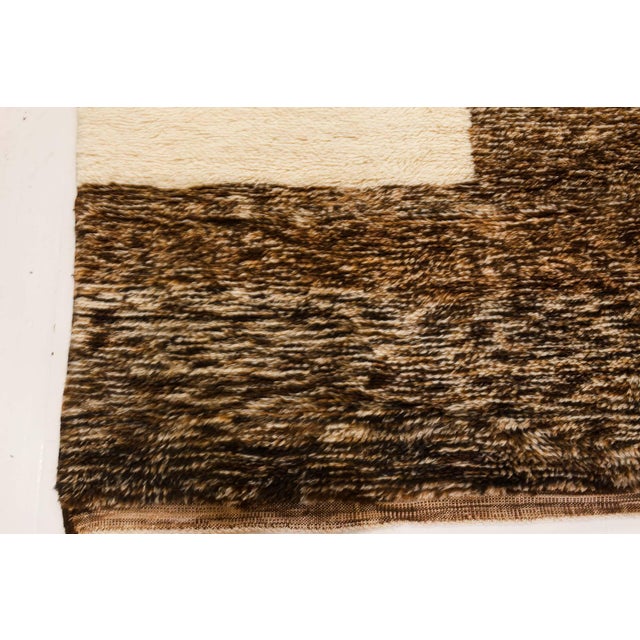 Textile Modern Tribal Style Moroccan Wool Rug by Doris Leslie Blau For Sale - Image 7 of 10