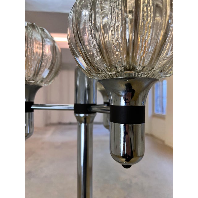 Chrome Floor Lamp, 1970s For Sale - Image 10 of 11
