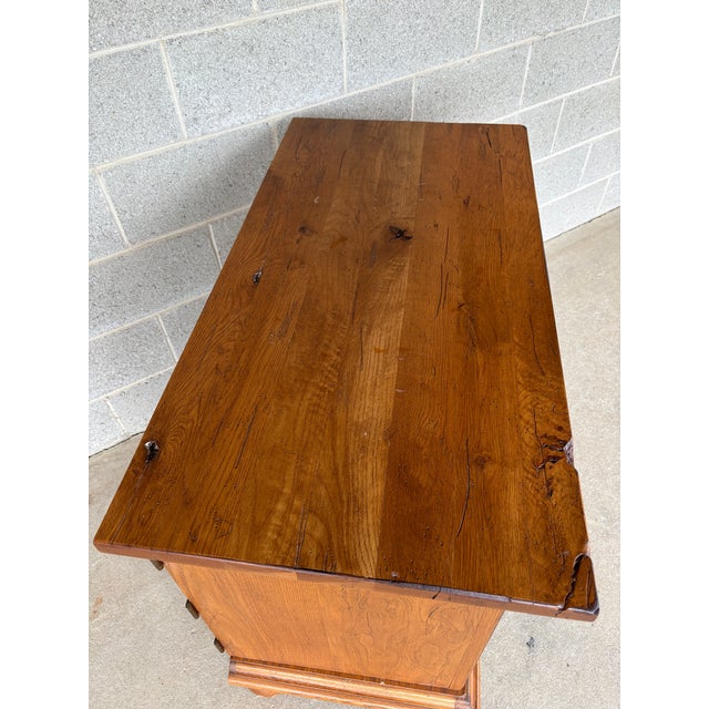 Broyhill Broyhill Attic Heirlooms Distressed Oak Media Cabinet - Tv Cabinet For Sale - Image 4 of 12