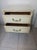 Hollywood Regency Authentic nightstand 2 drawer Style: Mid Century Modern Color: Beige Dimensions: 24" W x 25" H x 16" D