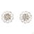 Modern 5.74 Carat Rose Cut Diamond Gold Earrings, Pair For Sale - Image 3 of 9
