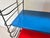 Mid-Century Modern Wall Shelf with Three Colored Metal Shelves, Netherlands, 1960s For Sale - Image 4 of 15