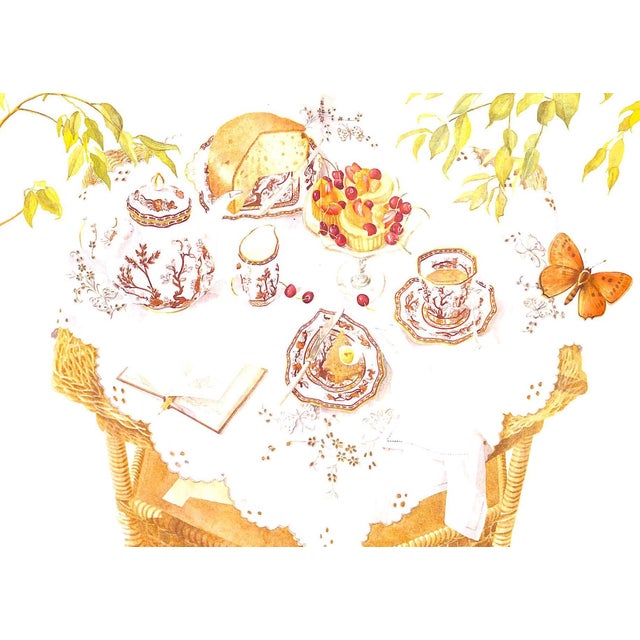 "A Proper Tea" 1987 Isles, Joanna For Sale - Image 9 of 12