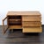 Modern Room & Board Cherry Wood Sideboard With Glass Cabinet Door and Drawers For Sale - Image 3 of 11