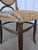 Brown Vintage Bentwood Chair in Fabric and Cane Backrest, Yugoslavia, 1970s For Sale - Image 8 of 18